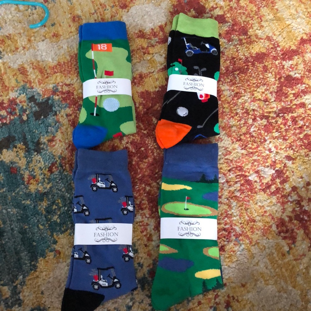 Golf Themed socks